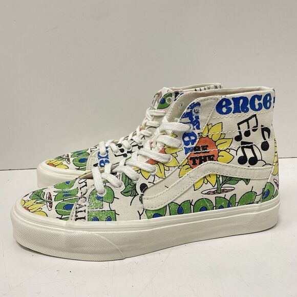 VANS Sk8-Hi Tapered Eco Theory - Eco Positivity Skate Shoes Size 11 Sneakers - Picture 1 of 9